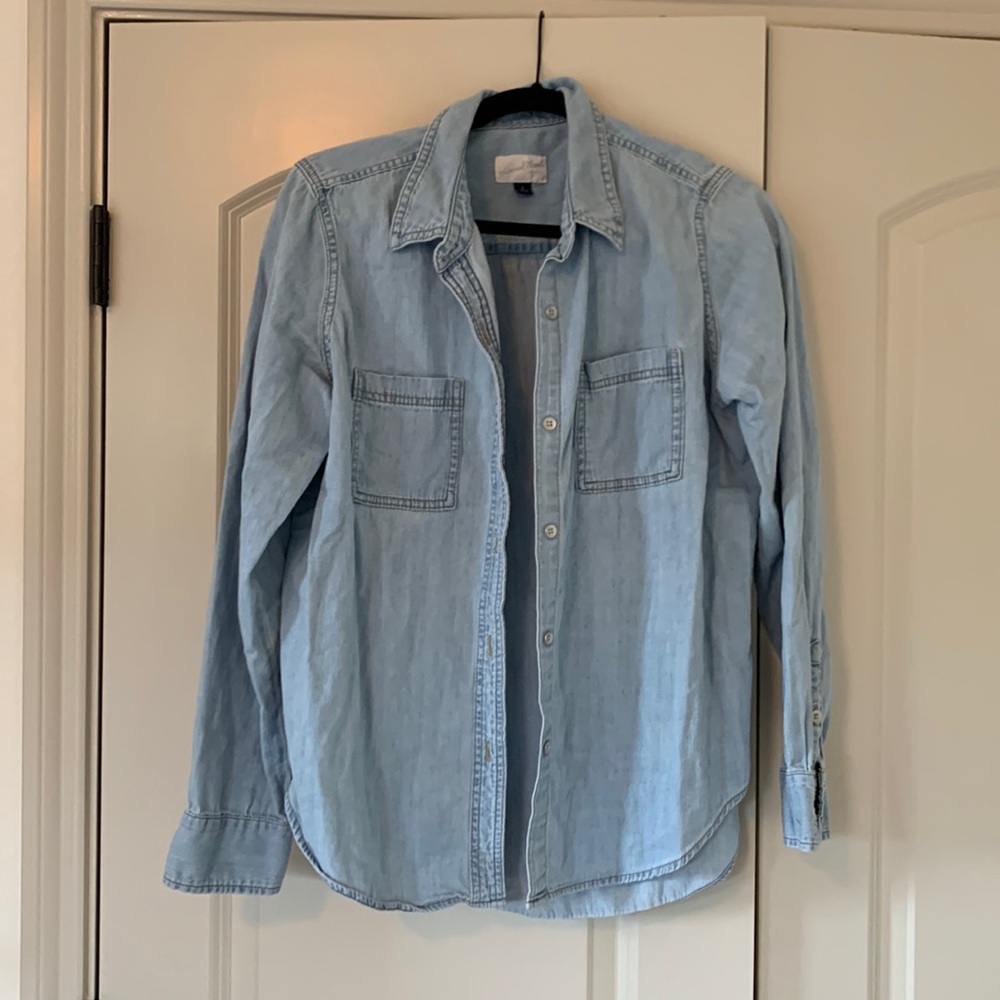 Jean tshirt blouse
